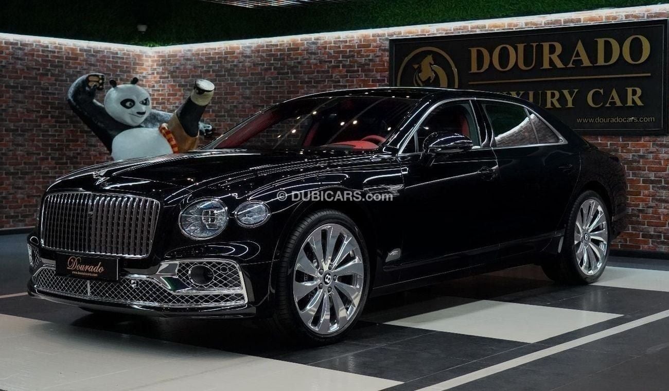 Bentley Flying Spur | EID AL ETIHAD SPECIAL PRICE | 6.0L W12 ENGINE | NEW | 2023 | ONYX BLACK | FULL OPTION