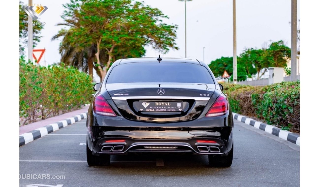 مرسيدس بنز S 63 AMG Std Mercedes Benz S63 AMG 2019 GCC Free of Accident Under Warranty