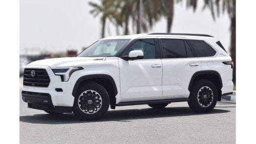 تويوتا سيكويا 2024 MODEL: TOYOTA SEQUOIA 3.5L SR5 PREMIUM PACKAGE TRD OFF ROAD