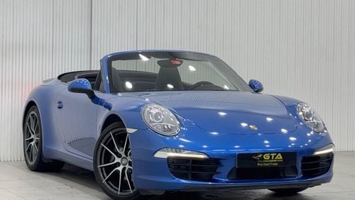 بورش 911 Carrera 3.4L Convertible 2015 Porsche 911 Carrera Cabriolet, Service History, Excellent Condition, G