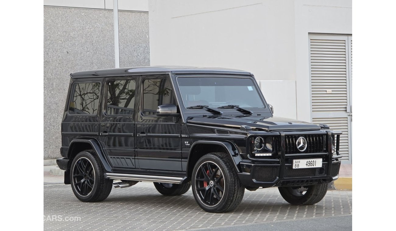 مرسيدس بنز G 63 AMG G-63 AMG 2017 GCC ORGINAL PAINT // ACCIDENT FREE // FSH // PERFECT CONDITION