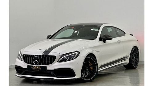 Mercedes-Benz C 63 AMG 2017 Mercedes Benz C63S AMG Coupe Edition 1, Full Mercedes / Silber Arrows Service History, GCC