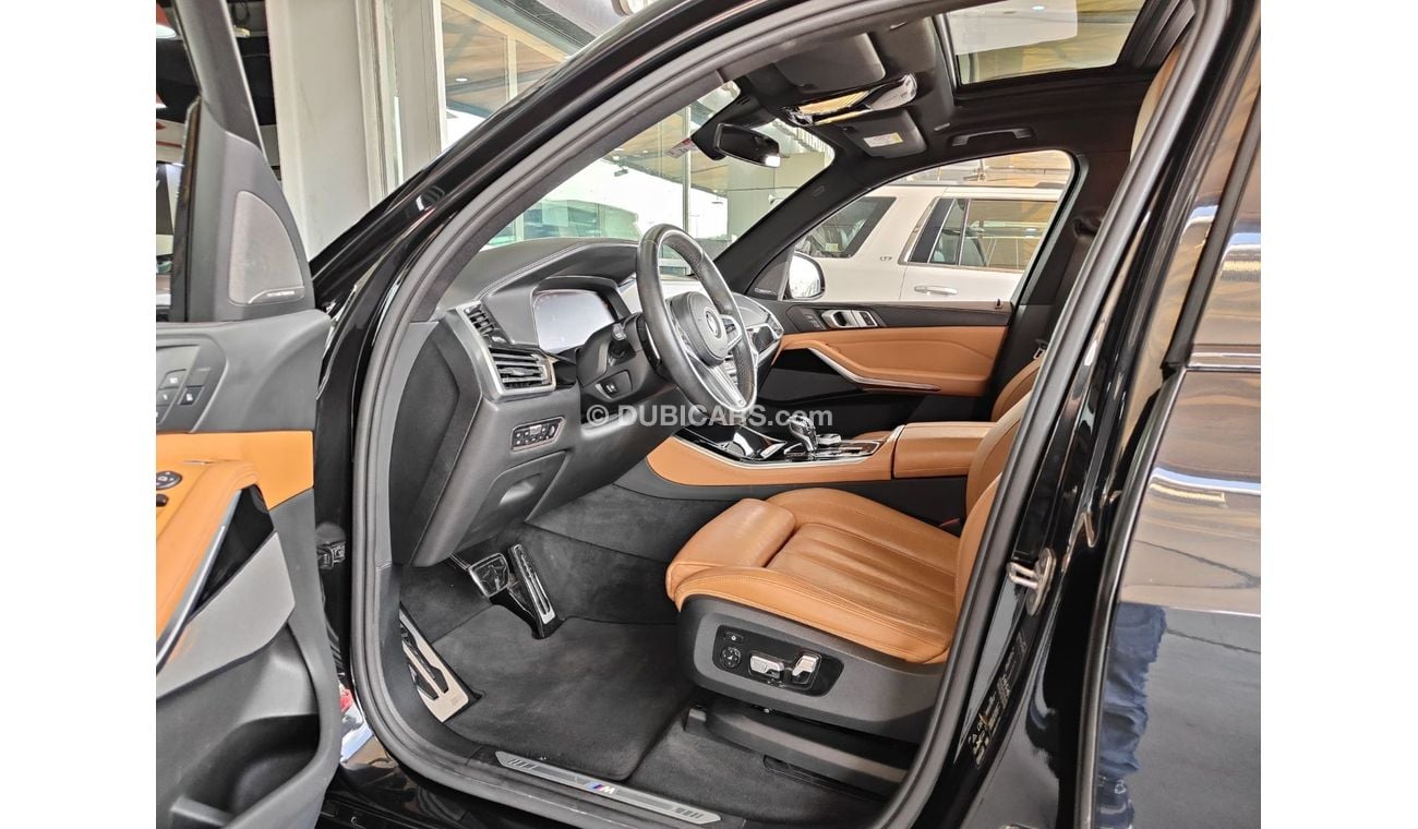 BMW X5 40i M Sport 3.0L AED 2,500 P.M | 2019 BMW X5 M-SPORT | UNDER WARRANTY | ORIGINAL PAINT | FULL PANORA