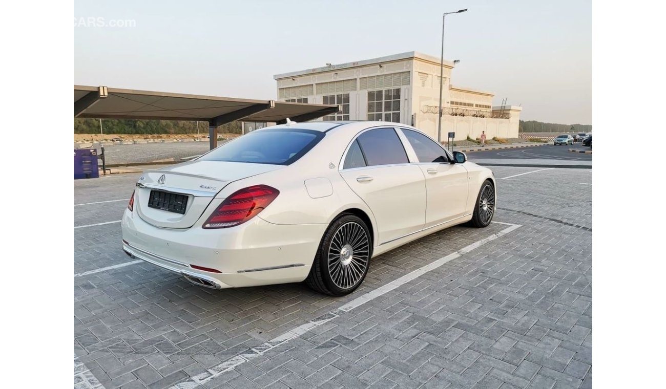 مرسيدس بنز S 550 Mercedes Benz S-550 (4Matic) ( Maybach KIT ) - 2015- White