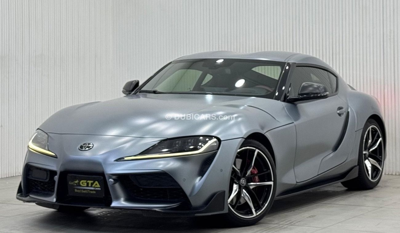 تويوتا سوبرا GR 3.0L A/T 2022 Toyota Supra GR, 2025 Toyota Warranty, 2026 Toyota Service Pack, Low Kms, GCC