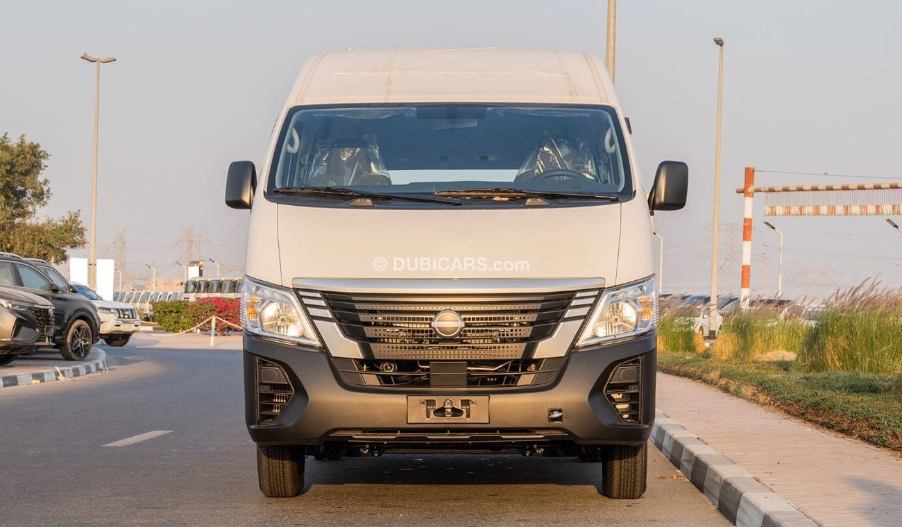 نيسان أورفان 2025 Nissan Urvan 2.5L MT Diesel 16 Seater Highroof Wide body EX