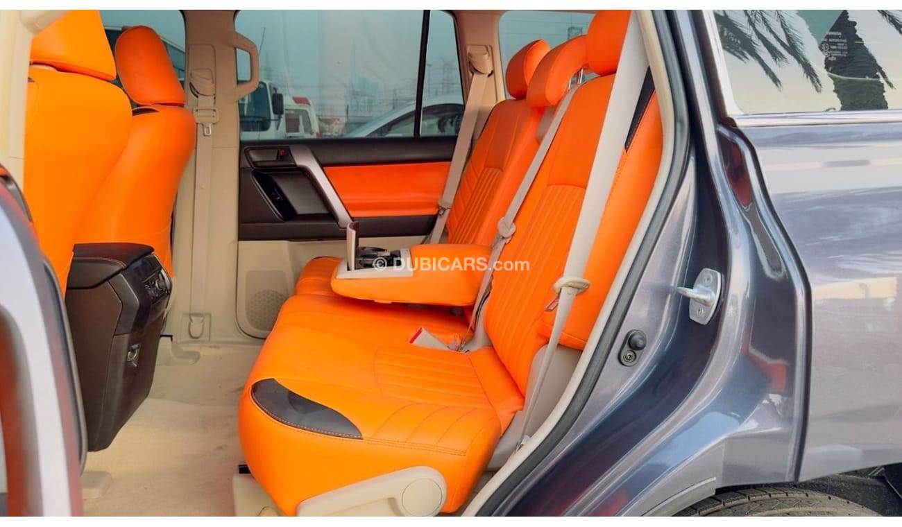 Toyota Prado MODIFIED TO 2023 PRADO | PREMIUM ORANGE LEATHER SEATS | 4.0L DIESEL | LHD | 2011