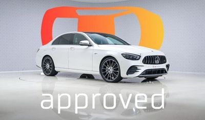 Mercedes-Benz E 53 AMG 4Matic - AED 4,488 P/M - 2 Years Warranty