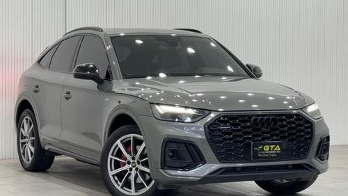 أودي Q5 45 TFSI quattro S Line 2.0L 2023 Audi Q5 45TFSI S-Line Sportback, 2028 Audi Warranty + Service Pack,