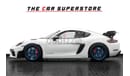 بورش كايمان 718 2024 I PORSCHE 718 CAYMAN GT4 RS WEISSACH I GCC I DEALER WARRANTY I BRAND NEW