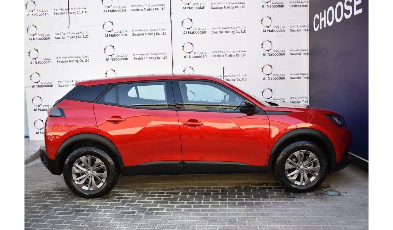 Peugeot 2008 AED 999 PM | ACTIVE 1.2L TC AT GCC MANUFACTURER WARRANTY 2028 OR 100K KM