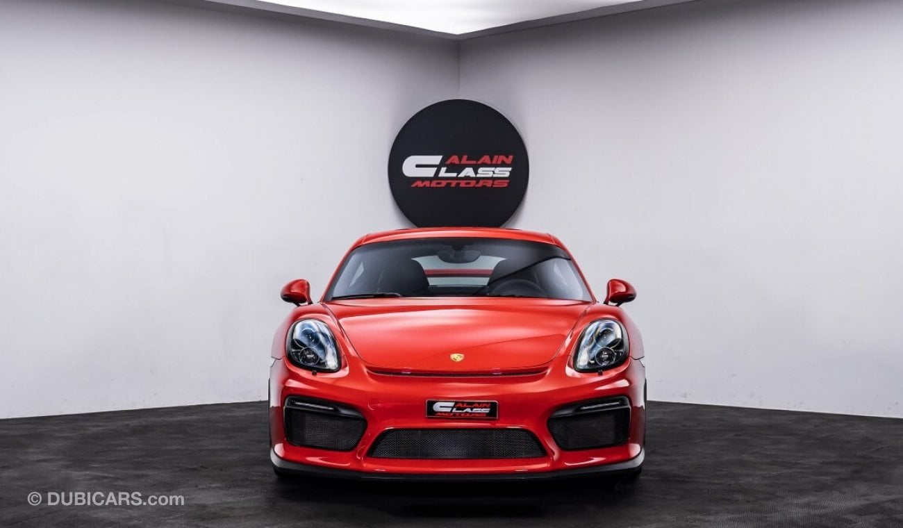 Porsche Cayman GT4 2016 - GCC