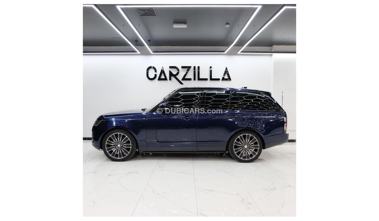 Land Rover Range Rover Land Rover Range Rover Vogue 2018 HSE Super Charge Blue 4WD