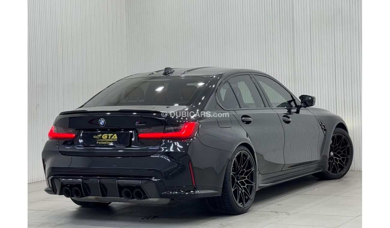 BMW M3 Competition 3.0L 2021 BMW M3 Competition, March 2026 BMW Warranty + Service Pack, Low Kms, GCC