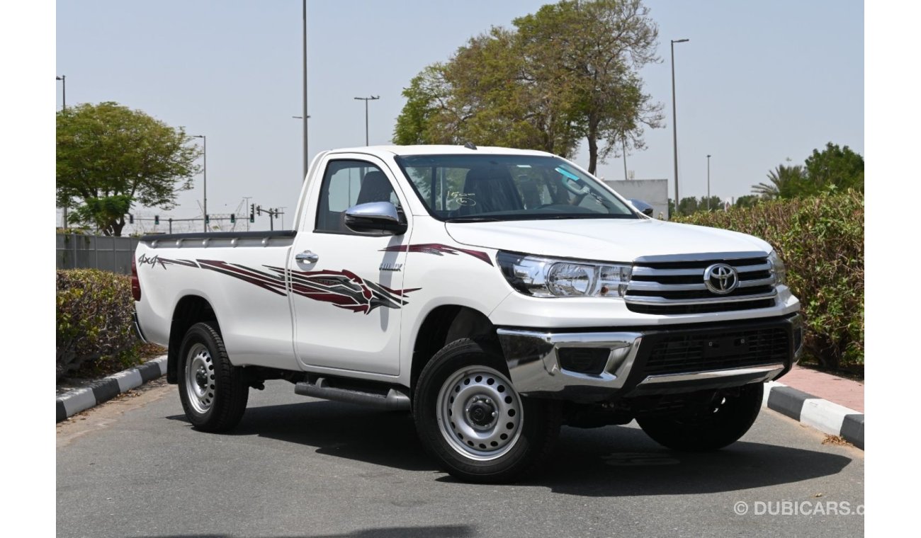 Toyota Hilux GLX 2.7L Single Cabin Manual Gasoline- 2024