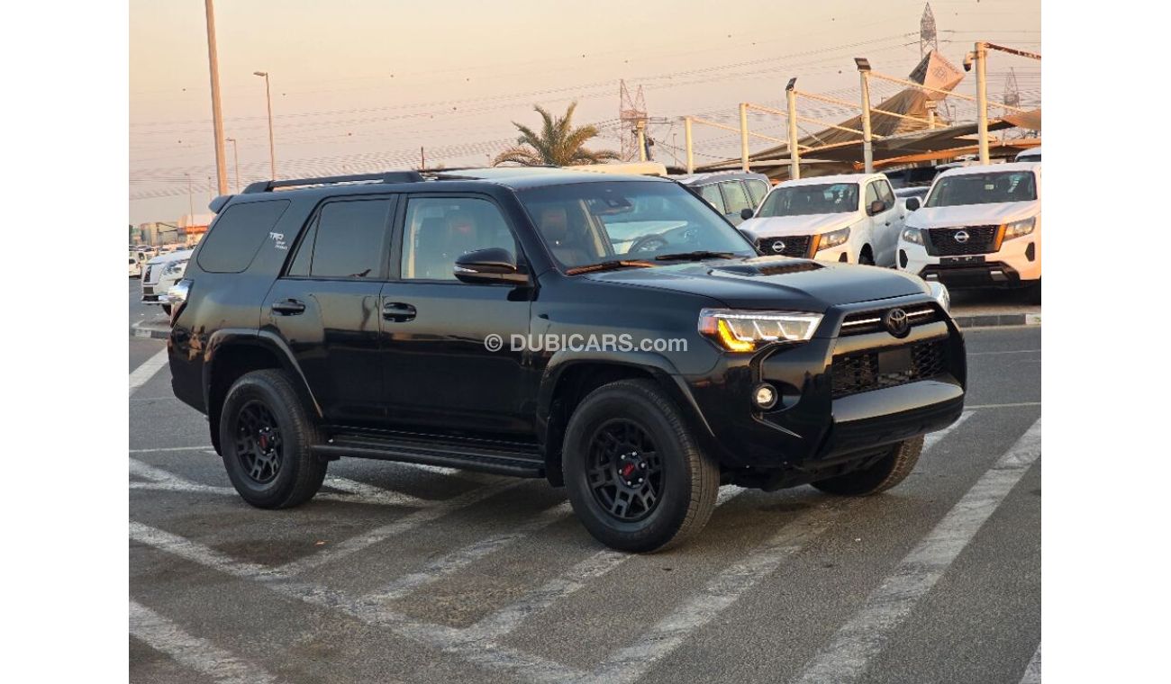 تويوتا Runner4 2021 TRD off road Sunroof, 4x4 , Push button and original leather seats