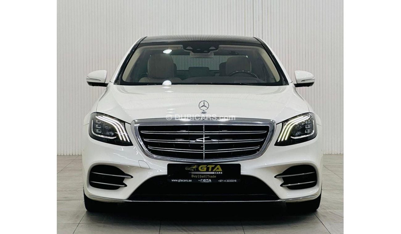 مرسيدس بنز S 450 Std 3.0L 2018 Mercedes-Benz S450, One Year Warranty, Service History, Excellent Condition, GCC