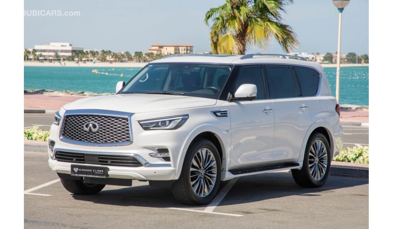 Infiniti QX80 Luxe 7st Infinite QX80  Full Option 2020 GCC Under Warranty