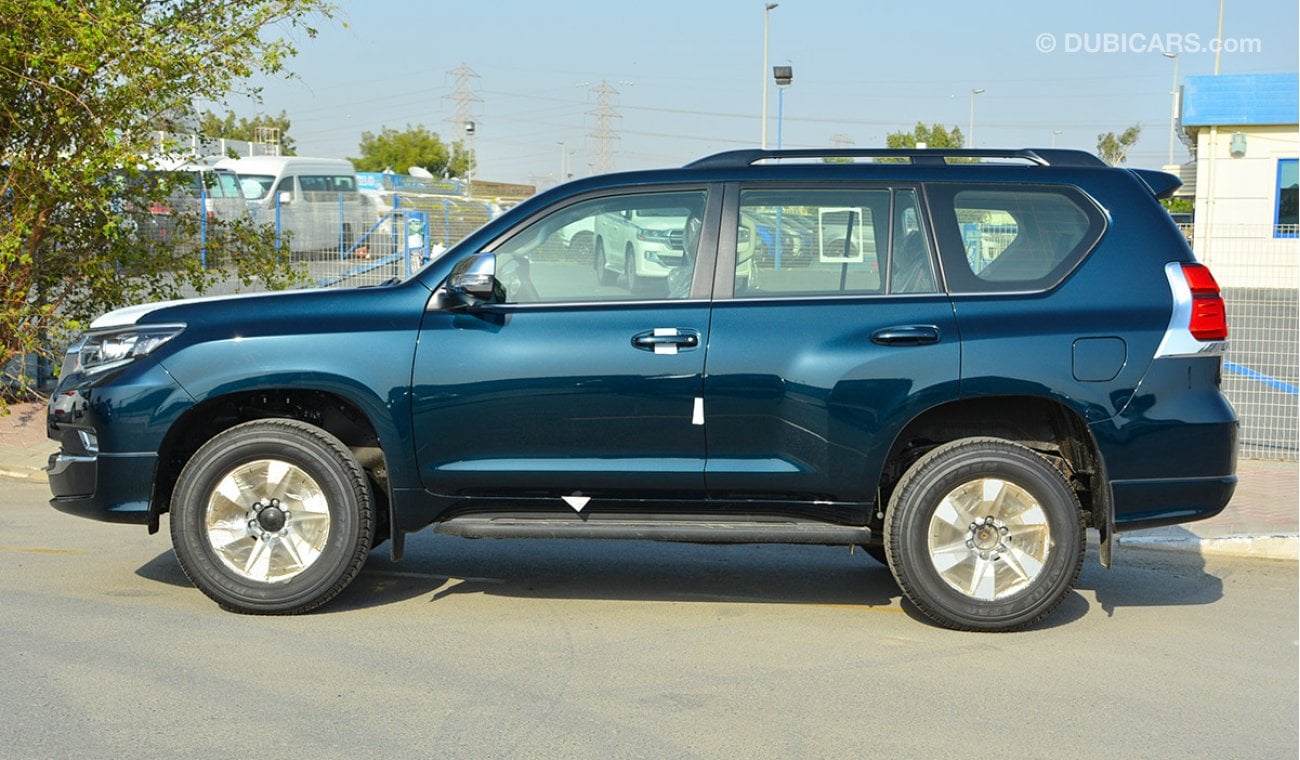 Toyota Prado 4.0 V6 AT VX SPARE DOWN BLACKISH AGEHA GF COLOR AVAILABLE IN UAE LIMITED STOCK