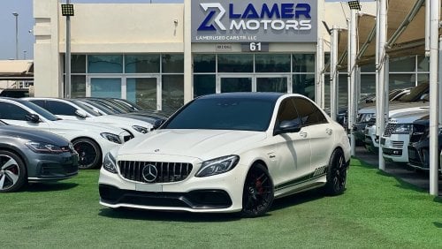 Mercedes-Benz C 63 AMG Std 2200 Monthly payments/ Zero down payment/ C63s 2016 / gcc / Edition one / full option