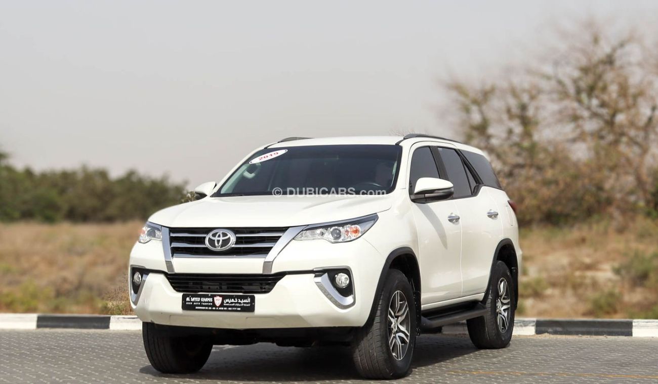 تويوتا فورتونر EXR 2.7L (164 HP) Toyota Fortuner 2019 GCC without accidents in excellent condition 1687 P.M