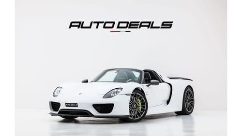 Porsche 918 Spyder Weissach Package 4.6L