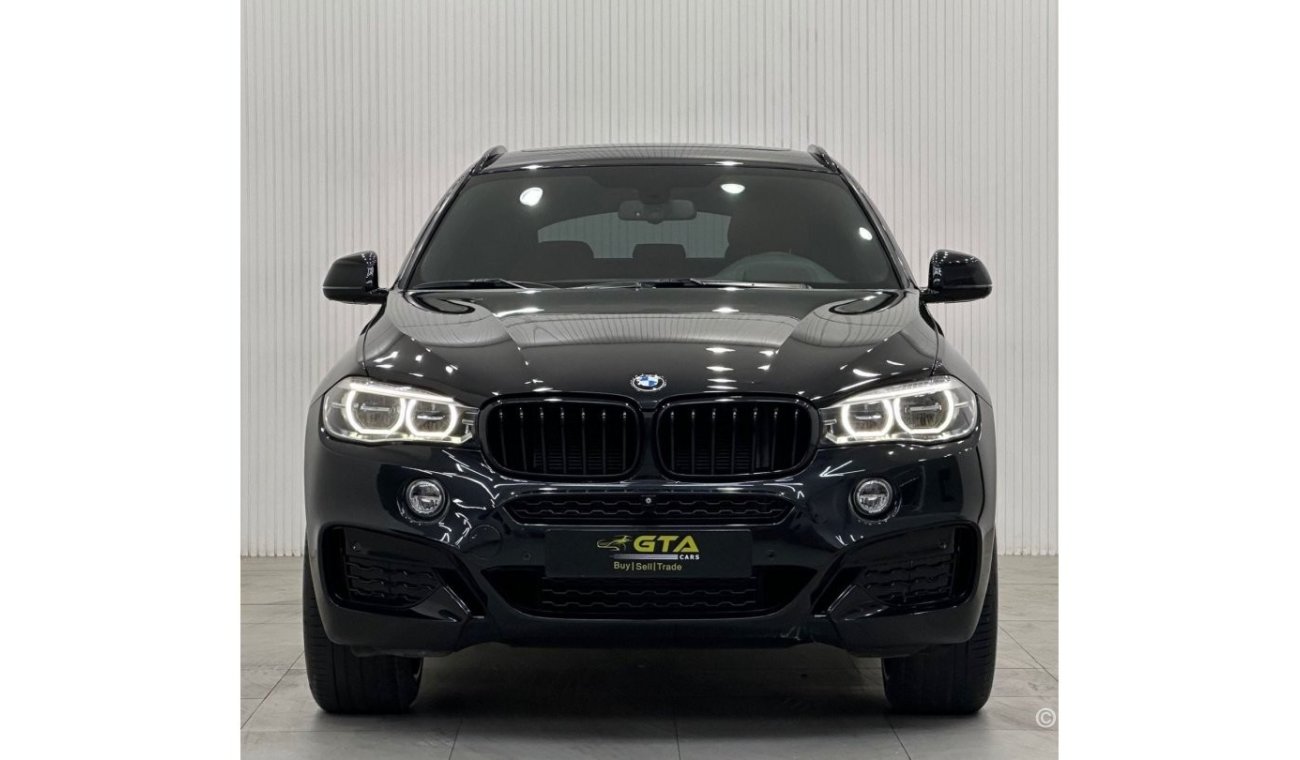 BMW X6 35i M Sport 2017 BMW X6 xDrive35i M-Sport, Dec 2024 BMW Service Pack, Warranty, Full Options, GCC