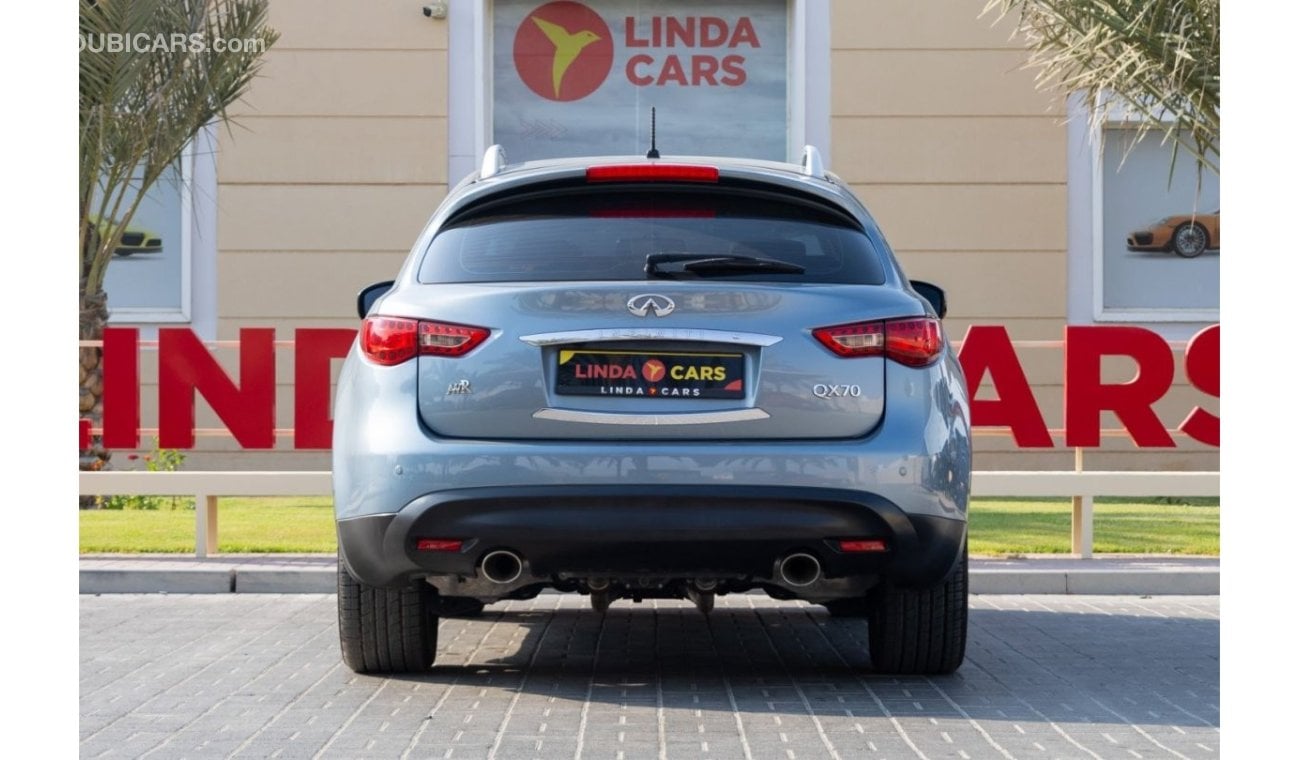 Infiniti QX70 Luxe Sensory  Infiniti QX70 2019 GCC under Warranty with Flexible Down-Payment.