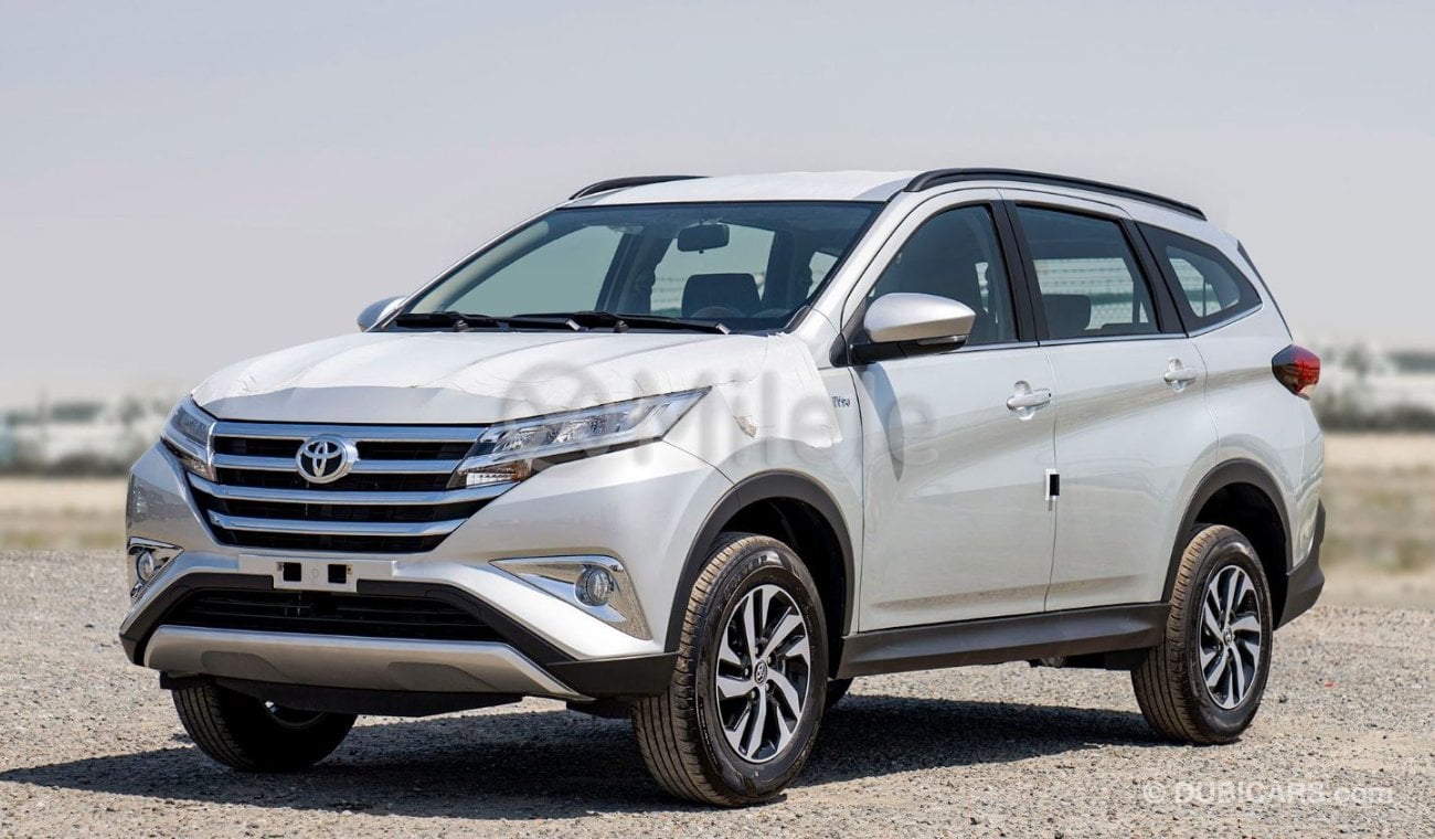 Toyota Rush 1.5L PETROL - SILVER: WITH REAR CAMERA, PUSH START