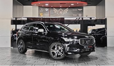 Volvo XC60 R Design AED 1,500/MONTHLY | 2018 VOLVO XC60 T5 R- DESIGN AWD | FULL PANORAMIC | GCC | UNDER WARRANT