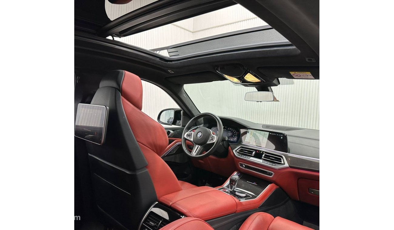 BMW X6M 2022 BMW X6M Competition, Feb 2027 BMW Warranty + Service Pack, Fully Loaded, Low Kms, GCC Specs