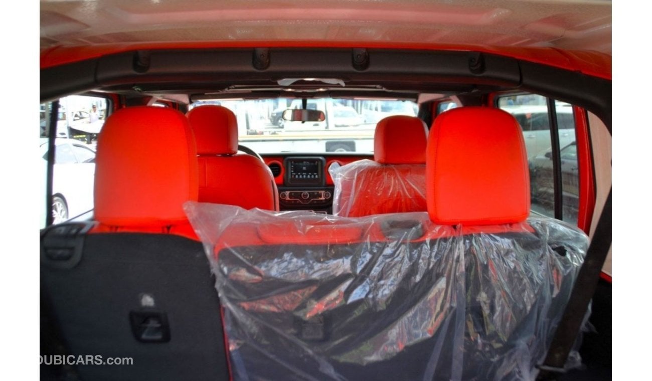 Jeep Wrangler Unlimited Sport JEEP WRONGLER 2021 RED INTERIOR