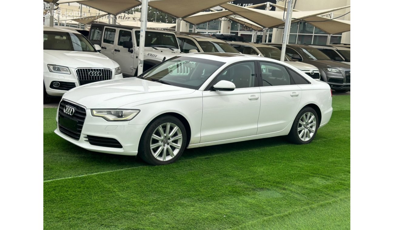 Audi A6 TFSI S-Line MODEL 2014 GCC CAR PERFECT CONDITION INSIDE AND OUTSIDE FULL OPTION SUN ROOF LEATHER SEA