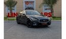 Infiniti Q50 Luxe Infiniti Q50 2020 GCC under Agency Warranty with Flexible Down-Payment/ Flood Free.