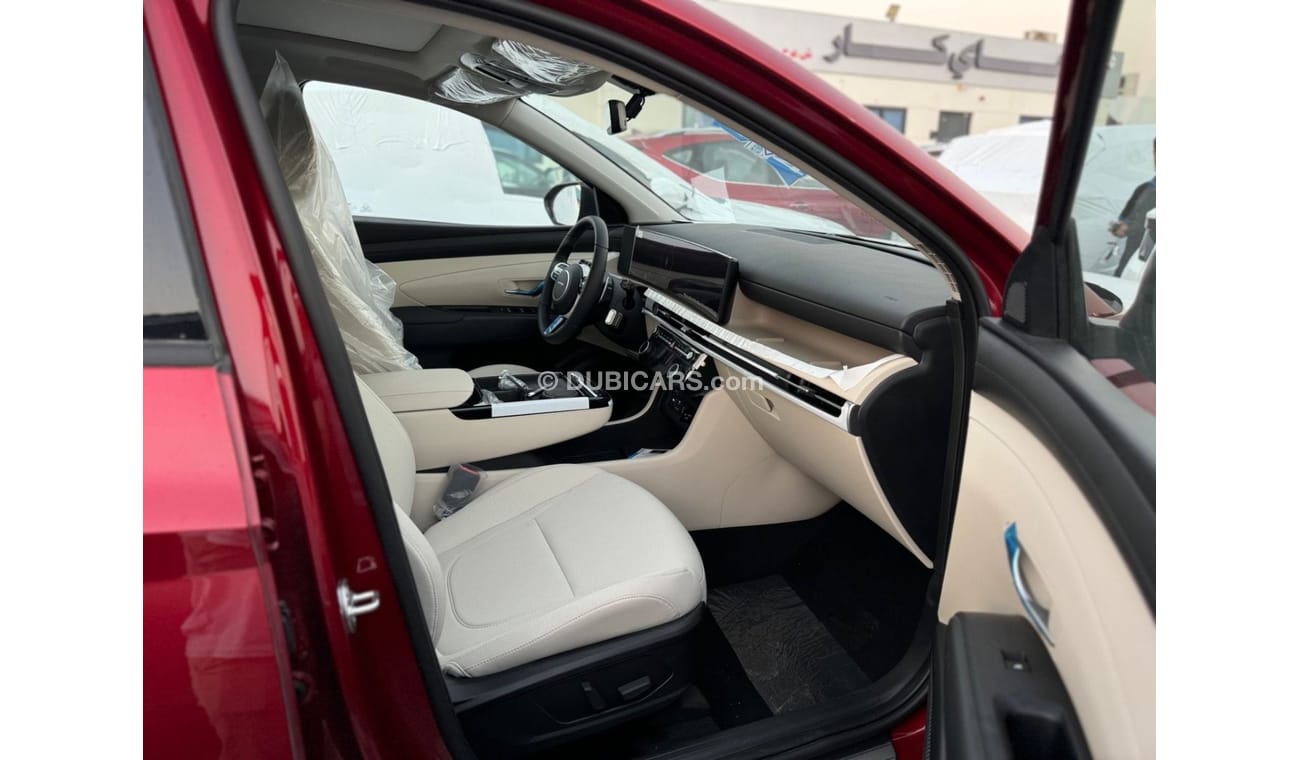 هيونداي توسون HYUNDAI TUCSON 1.6T - 2025 MODEL - RED COLOR