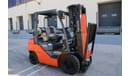 Toyota Fork lift LPG 2.5 TON, 3 STAGE W/ SIDE SHIFT 3 LEVER,4.7M LIFT HEIGHT MY23