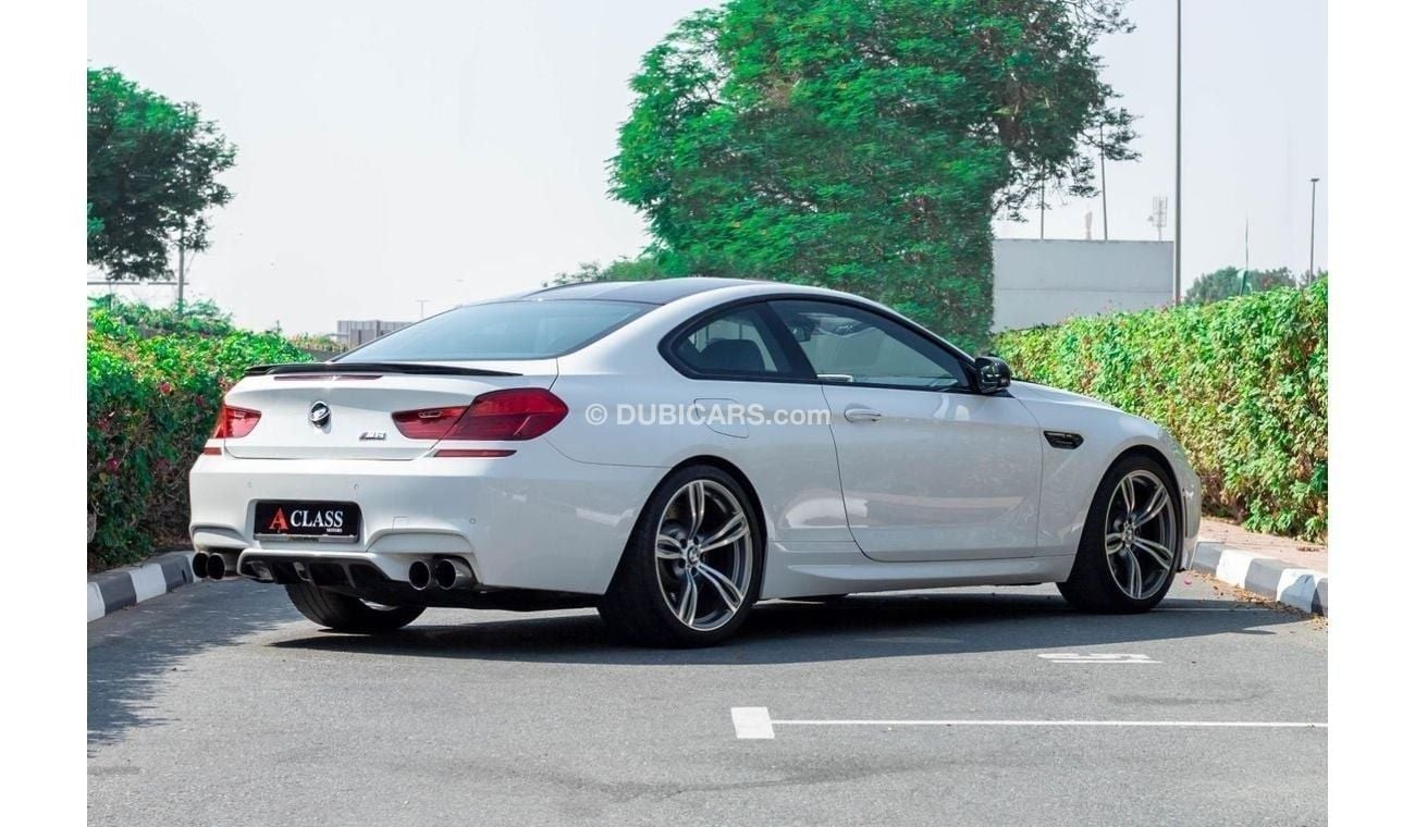 BMW M6 Std 4.4L 2013 BMW M6 Coupe 4.4L V8 RWD 84875KM