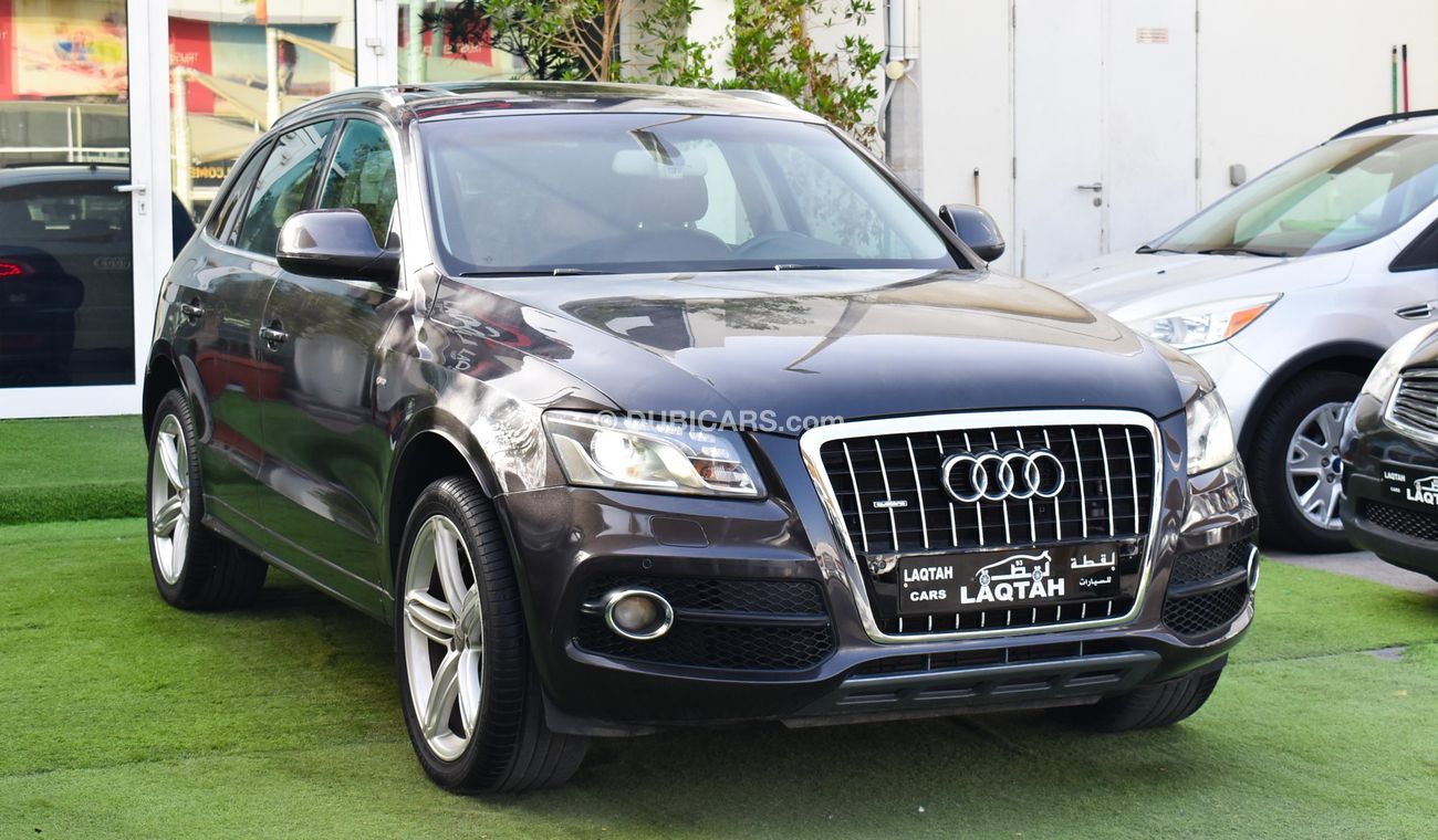 Audi Q5 2011 model, panorama, leather, cruise control, wheels, sensors, rear spoiler, in excellent condition