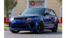 Land Rover Range Rover Sport Range Rover Sport SVR 2019 GCC under Warranty with Flexible Down-Payment.