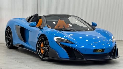 McLaren 675LT 2016 McLaren 675LT Spider 1 Of 500, 13 Months McLaren Warranty, Carbon Fiber Package, GCC