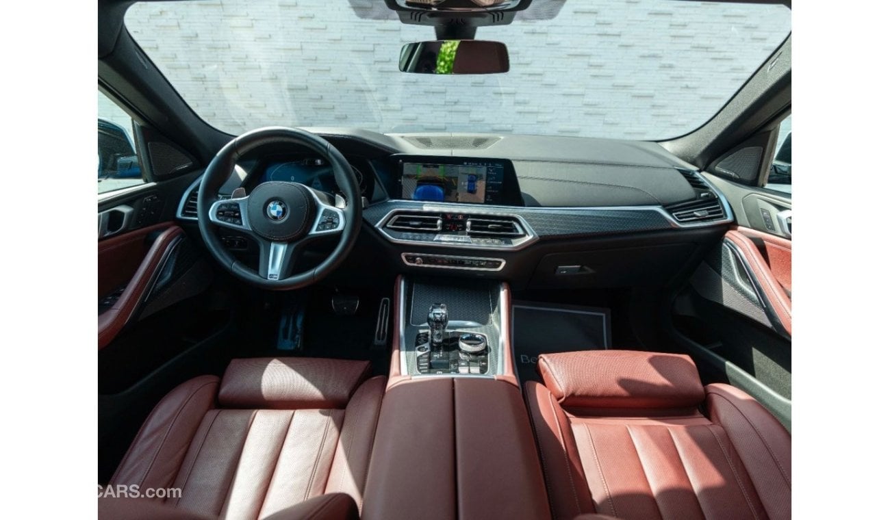 بي أم دبليو X6 AED 4,781 PM • X6 M50i • 4.4L TURBOCHARGED V8 • LOW KM • OFFICIAL BMW WARRANTY + SERVICE PLAN UNTIL