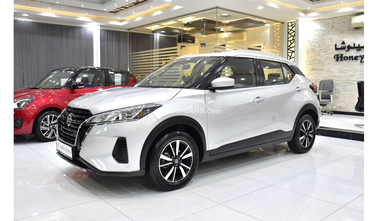 Nissan Kicks EXCELLENT DEAL for our Nissan Kicks ( 2022 Model ) in Silver Color GCC Specs