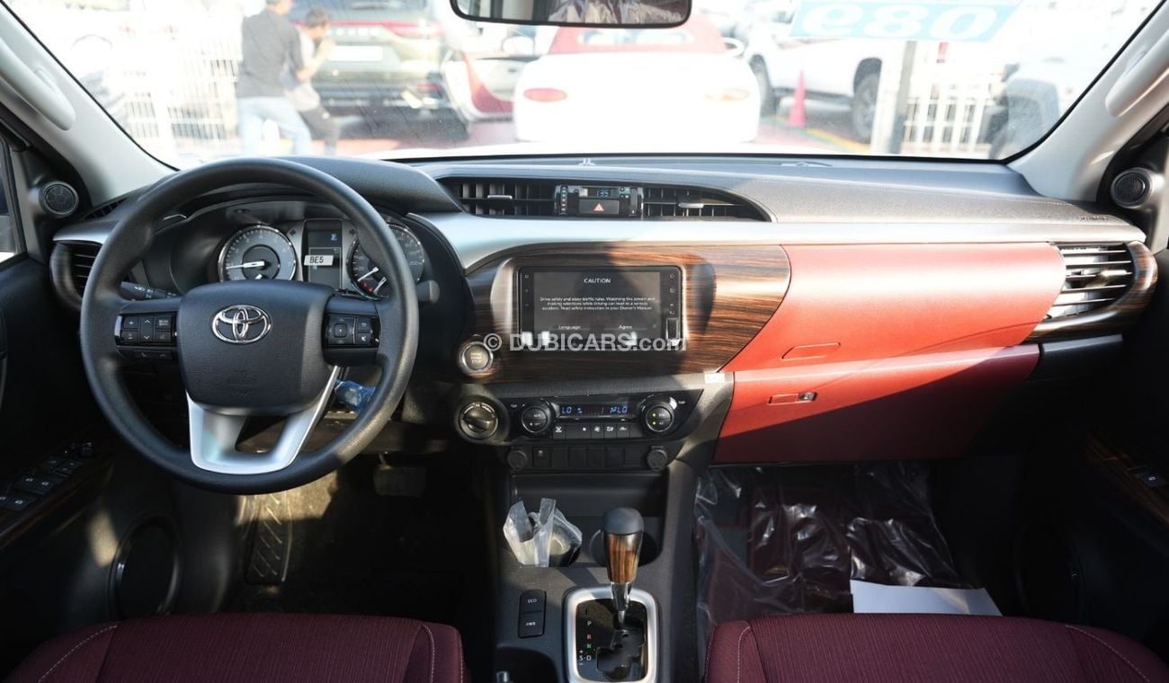 تويوتا هيلوكس TOYOTA HILUX DC 2.7L 4X4 PETROL, A/T, MY25 FULL OPTION WITH PUSH START