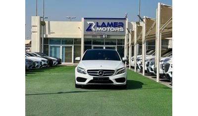 مرسيدس بنز C200 1500 Monthly payments / C200 2015 / GCC / FUll option / No any accidents