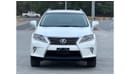 Lexus RX350 F-Sport MODEL 2015 GCC CAR PERFECT CONDITION INSIDE AND OUTSIDE FULL OPTION