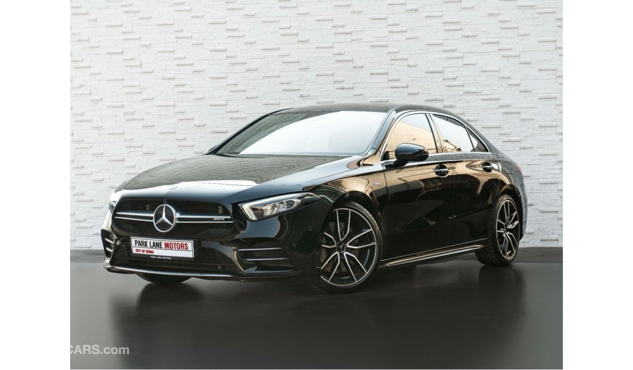 مرسيدس بنز A 35 AMG AED 2,202 PM • A35 AMG • ONLY 63,000 KMS • OFFICIAL MERCEDES WARRANTY UNTIL 2025 OR 105K KMS