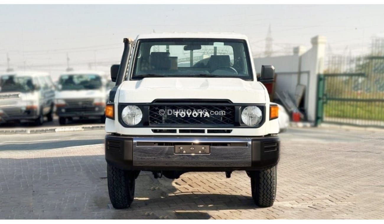 تويوتا لاند كروزر بيك آب (LHD) TOYOTA LAND CRUISER LC79SC 4.5D MT MY2024-WHITE