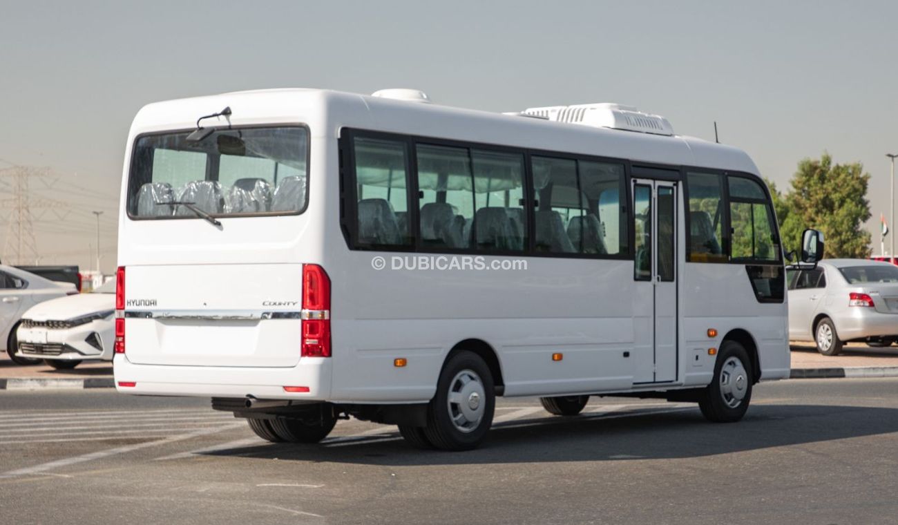 هيونداي كونتي 29 Seaters Bus/GCC/2024. Local Registration +10%