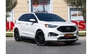 Ford Edge Ford Edge ST 2019 GCC under Warranty with Flexible Down-Payment.