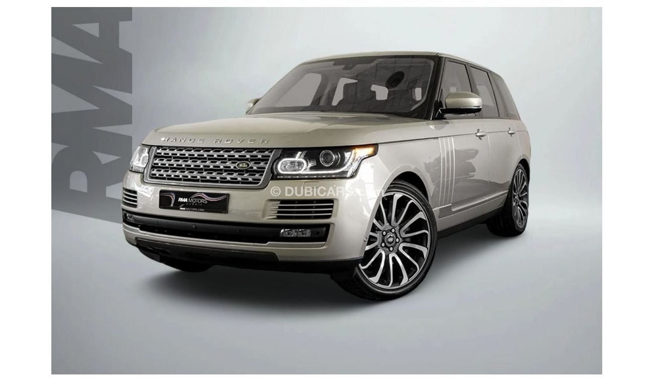 لاند روفر رينج روفر 2016 Range Rover Autobiography 5.0L V8 / Full Range Rover Service History